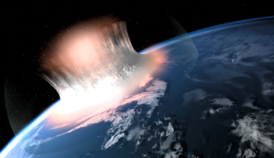 What the Meteor Looked Like Impacting off Yucutan